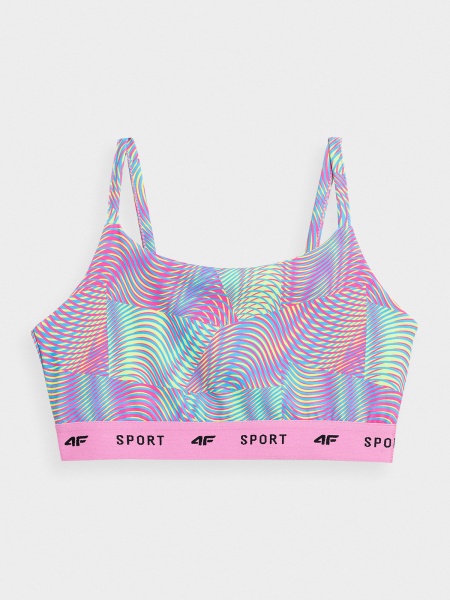 Бра 4F SPORT BRA F038 4FJSS23USBAF038-90A р.158/164 різнокольоровий