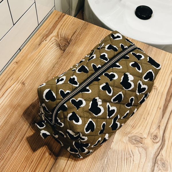 Косметичка Organize Косметичка бавовняна Organize Love 24*13*13 см мульти 