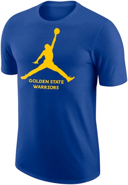 Футболка Nike GSW ES NBA JDN SS TEE FD1467-495 р.L синий