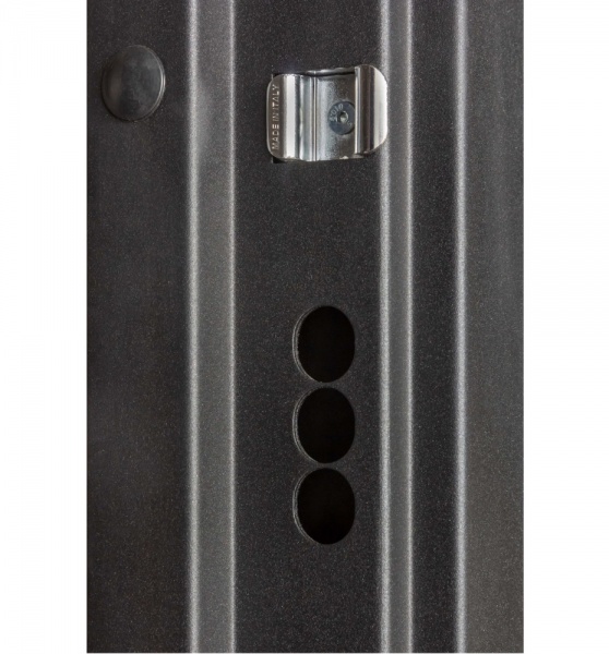 Двері вхідні Булат Ультра (квадро) 542 графіт / білий 2050x850 мм праві