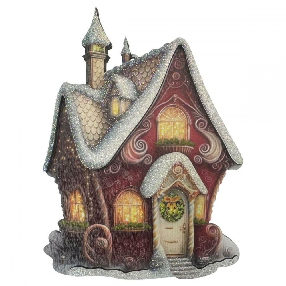 Підвіска MIS LT Хатинка замок 10 см в асортименті