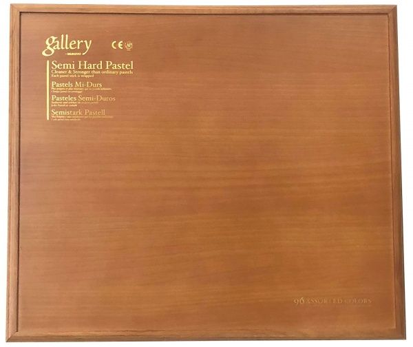 Пастель суха професійна, напівтверда Mungyo 94100621 96 кольорів