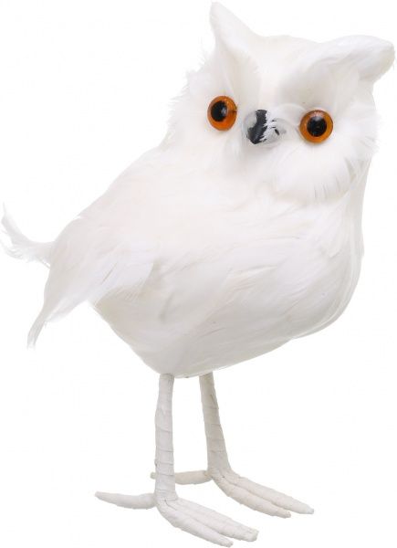 Декорация новогодняя Сова гладкая 15 см EPI-A21339-2 