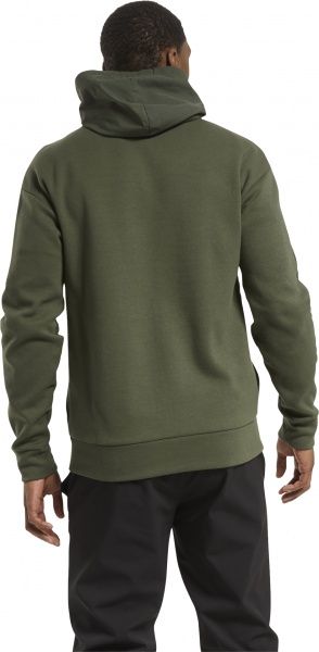 Джемпер Reebok TS Knit-Woven FZ Ho FU2925 р. M зеленый
