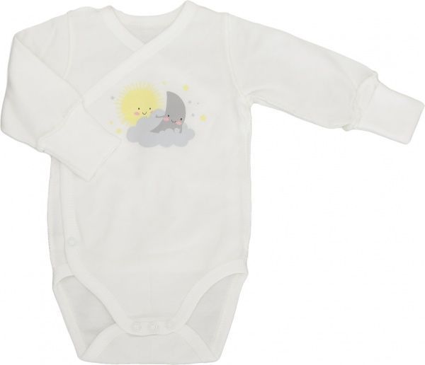 Боди Фламинго ясельный р.56 молочный 146-331 