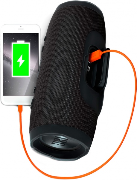 Портативна колонка JBL® Charge 3 2.0 black (JBLCHARGE3BLKEU)
