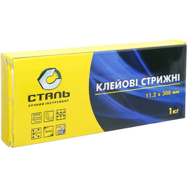 Стержни клеевые Сталь С112300 11 мм