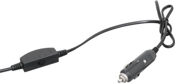 Накидка на сидіння з підігрівом чорна 95x45 см EL 100 574