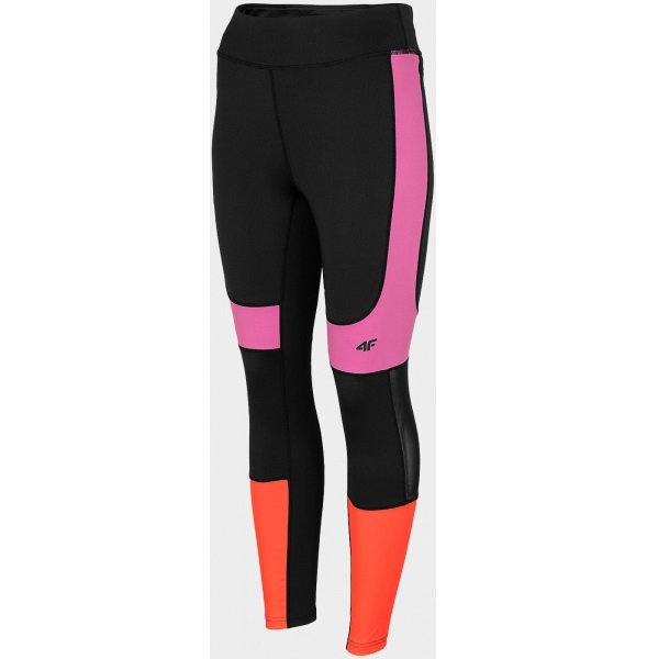 Лосины 4F WOFUNCTIONAL TROUSERS SPDF014 H4Z22-SPDF014-20S р.S черно-красный