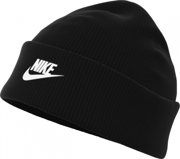 Шапка Nike U NK PEAK BEANIE TC FUT L FB6528-010 р.one size черный