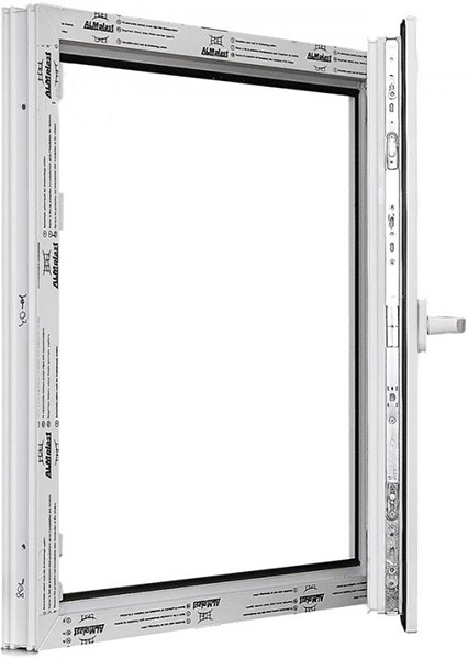 Окно одностворчатое поворотно-откидное ALMplast 500х500 мм 90205440