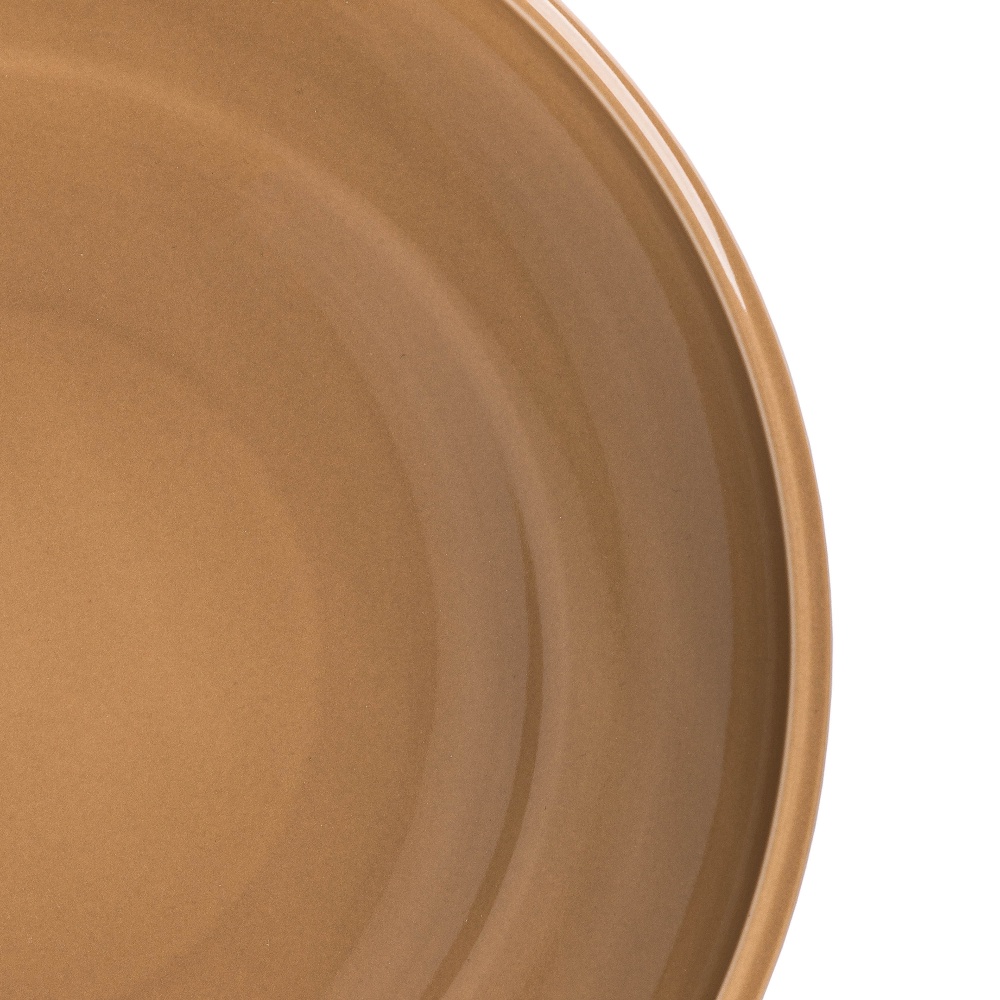 Тарелка суповая Krauff Zen Brown 700 мл 21,5 см 24-320-020