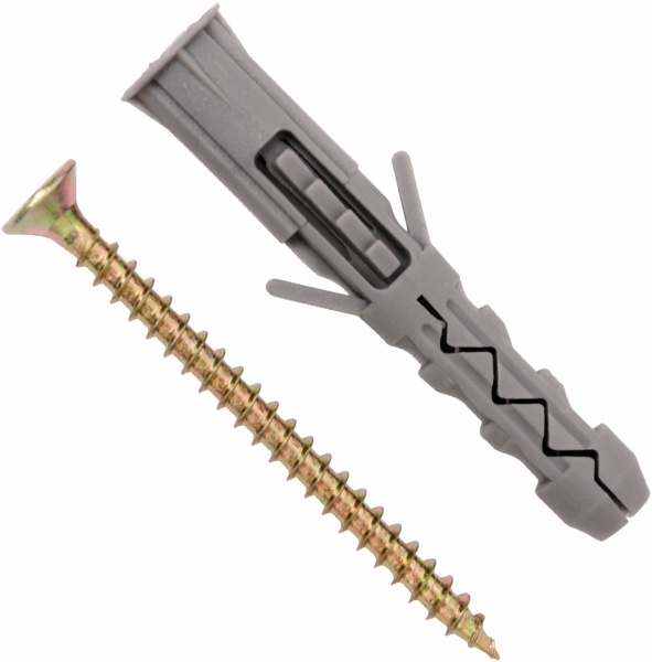 Дюбель распорный с универсальным шурупом 10x120 мм 4 шт. Expert Fix