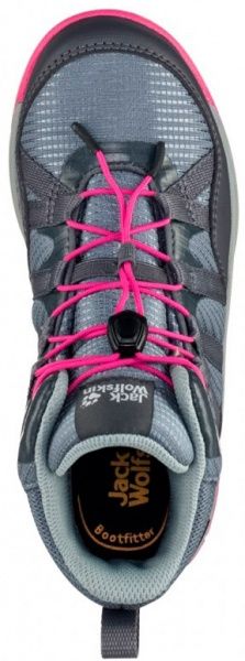 Черевики Jack Wolfskin THUNDERBOLT TEXAPORE MID K 4036061-6515 р. EUR 30 сіро-рожевий