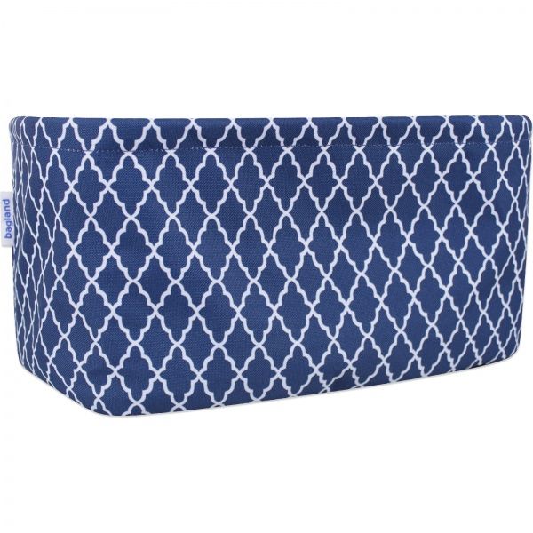 Кошик Ромб синій суб.849 35x23x20 см (748664) Bagland