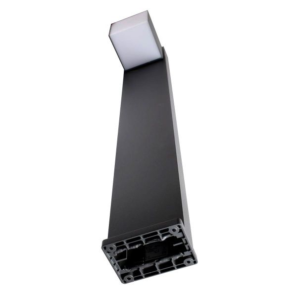 Світильник парковий Lutec LED Cuba 12 Вт IP54 чорний 