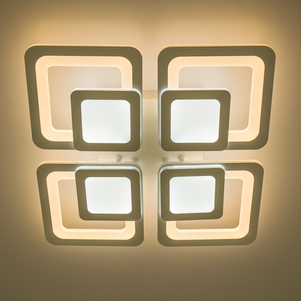 Люстра світлодіодна Luminaria S430 90 Вт білий матовий TETRA DOUBLE 90W S 