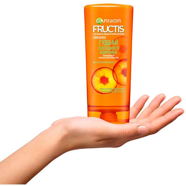 Бальзам Fructis Fructis Гудбай секущиеся кончики для всех типов волос 200 мл