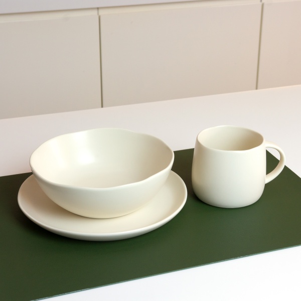 Чашка Совершенство 375 мл белая MVM