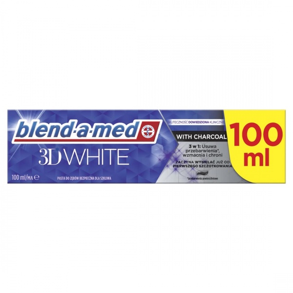 Зубная паста Blend-a-Med 3D White Древесный уголь 100 мл