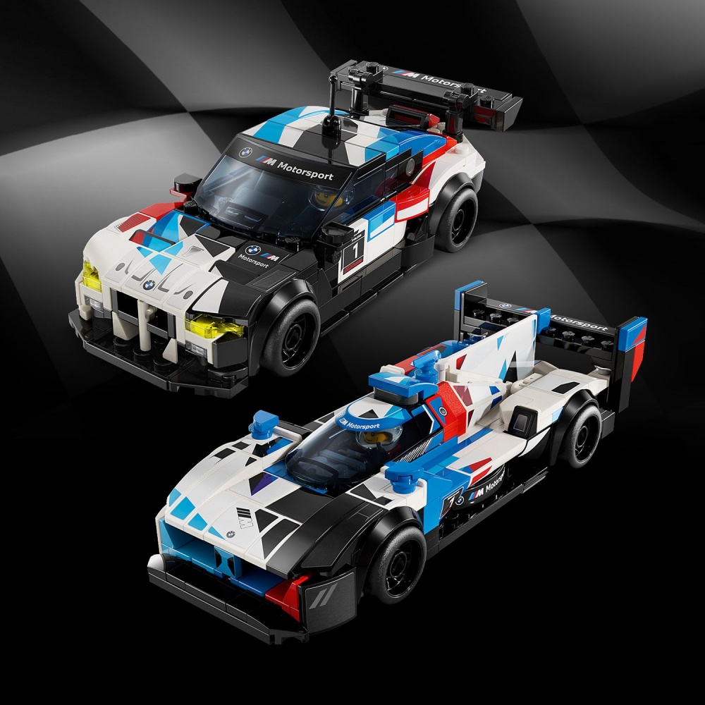 Конструктор LEGO Speed Champions Автомобили для гонки BMW M4 GT3 и BMW M Hybrid V8 76922