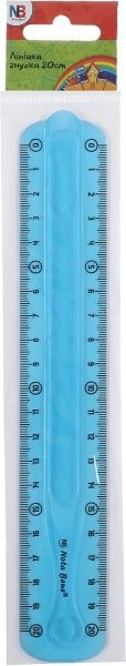 Линейка гибкая 20 см Nota Bene