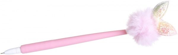 Ручка гелевая Ушки зайчонка розовый 2252521129014 