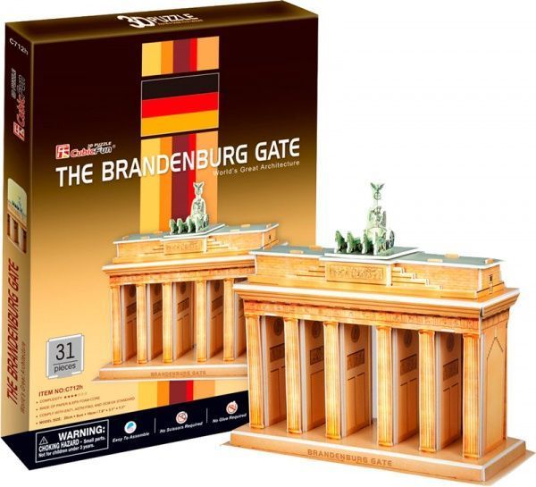3D-пазл CubicFun Германия: Бранденбургские ворота C712h