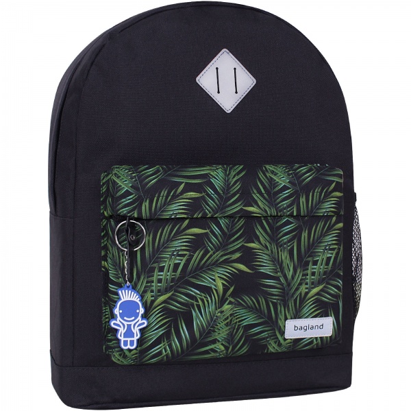 Рюкзак молодежный Bagland 17 л черный суб.1119 (533662)