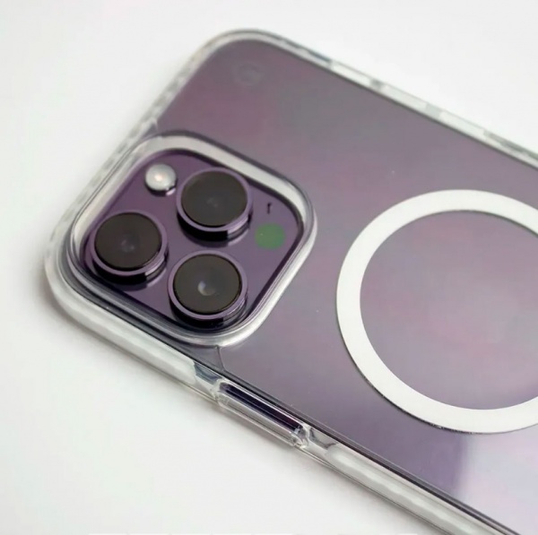 Прозорий чохол oneLounge 1Mag Bumper MagSafe для iPhone 14 Pro Max
