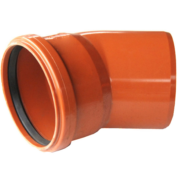 Колено ПВХ d110х15° Ostendorf