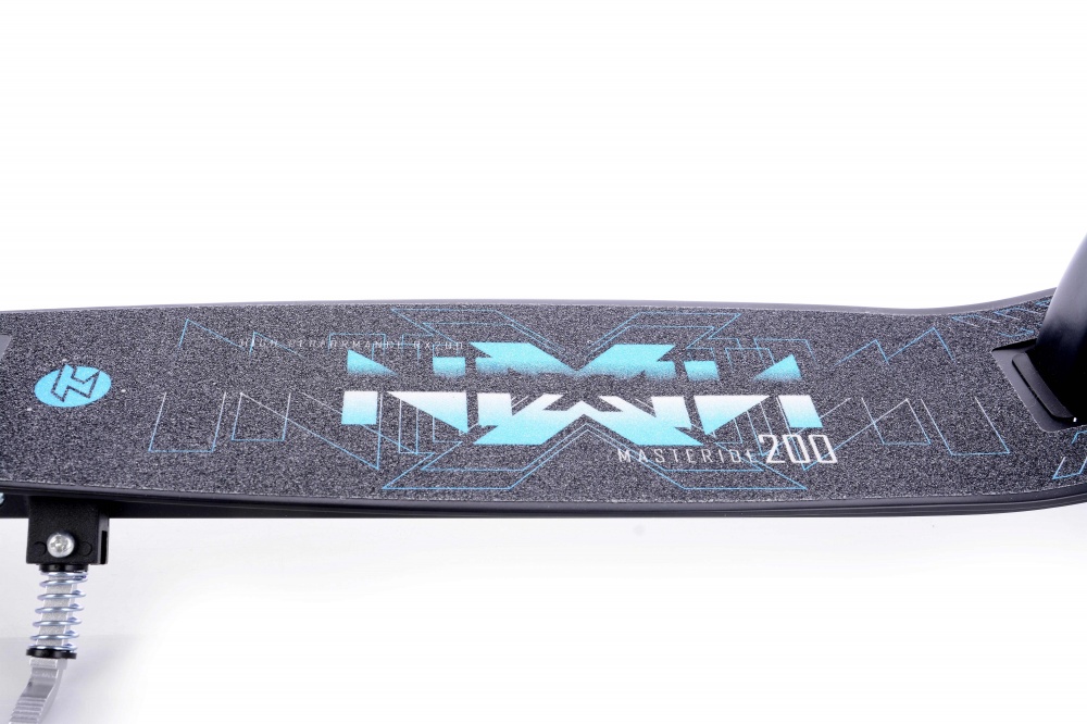 Самокат Tempish NIXIN 200 AL черный с синим 1050000233/Blue