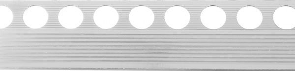 Порожек алюминиевый Броварской алюминиевый завод гладкий 39x2700 мм 