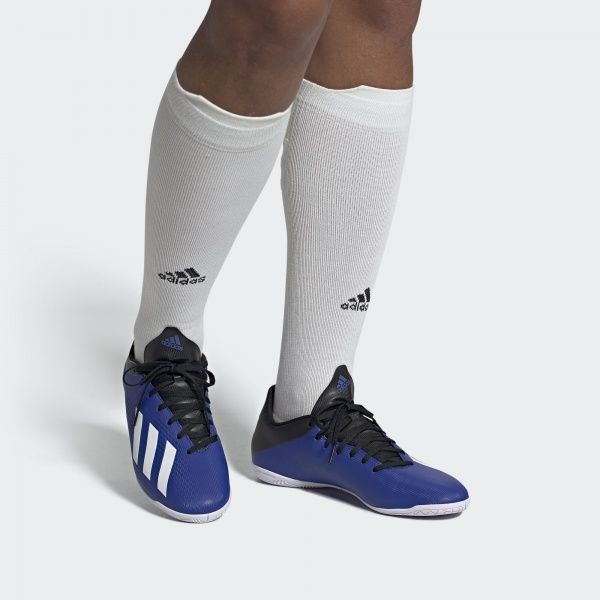 Бутси Adidas X 19.4 IN EF1619 р. UK 7 синій