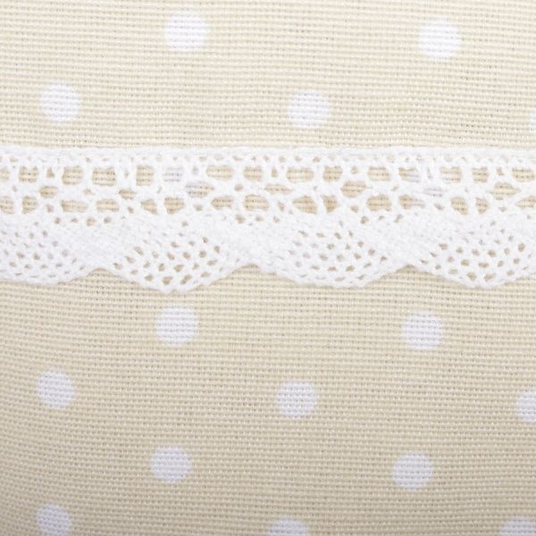 Прихватка-рукавиця Горох молочний Прованс 