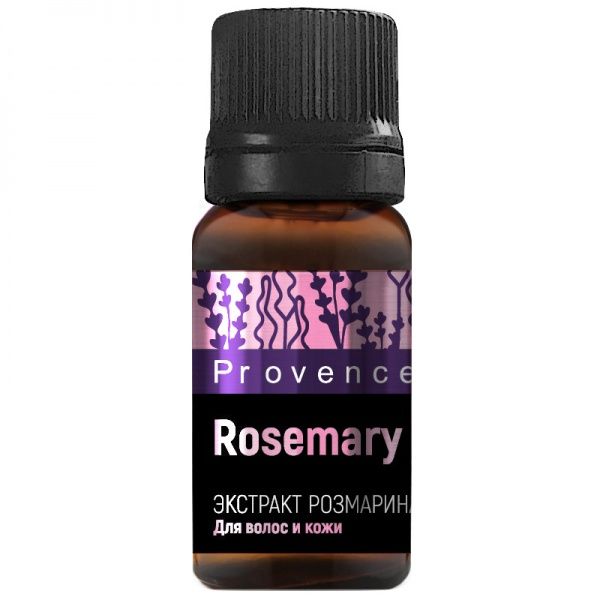 Підсилювач косметичних засобів для волосся та шкіри Pharma Group Екстракт розмарину 10 мл