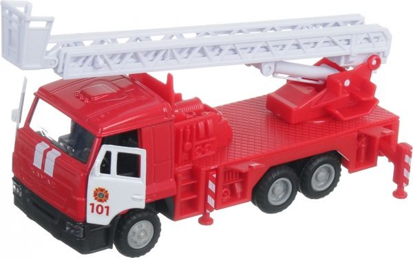 Автомодель Технопарк КАМАЗ Пожарная 1:43 CT12-457-6WB