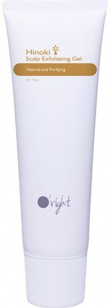 Гель-скраб O'right Organic для кожи головы Хиноки 240 мл 
