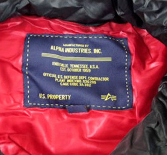 Куртка Alpha Industries ICE VAPOR Blue Arctic Black L 