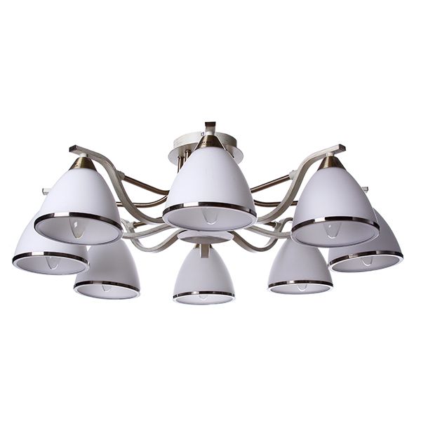 Люстра Altalusse INL-9288C-08 античная бронза/кофе