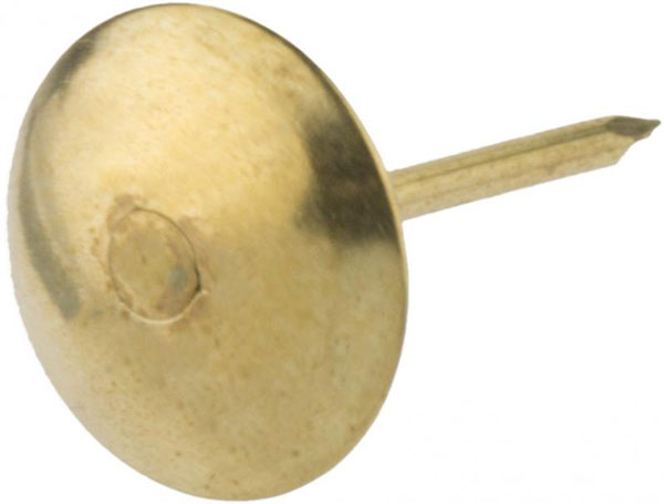 Гвозди обивочные 100шт золото