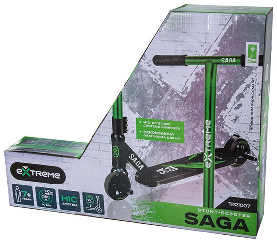 Самокат Extreme Motion детский SAGA синий TR21007 BLUE 