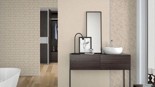 Плитка Emigres Мікроцементо бейге 30x90 