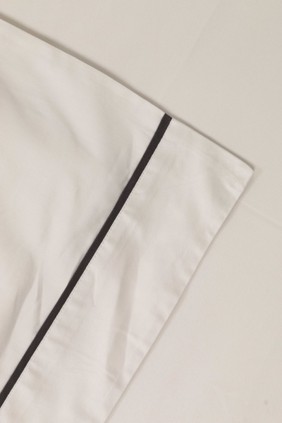 Комплект постільної білизни Solid сімейний білий La Nuit 