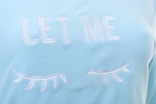 Костюм домашний женский La Nuit Home Sleeping llamas р. L голубой 