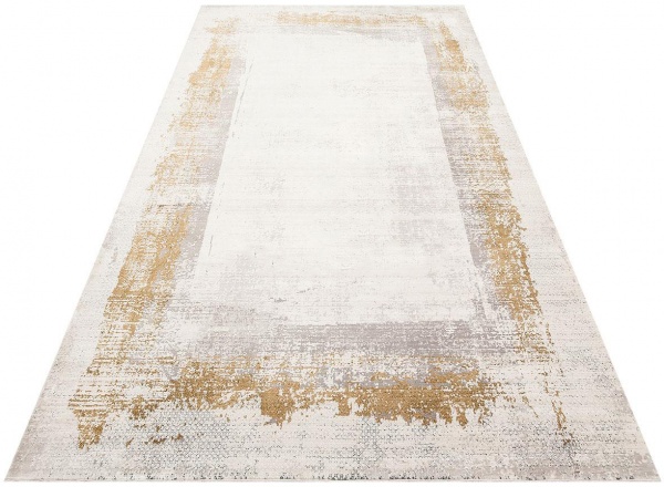 Килим Ekohali Milano MLN 01 Silver Gold 200x300 см 