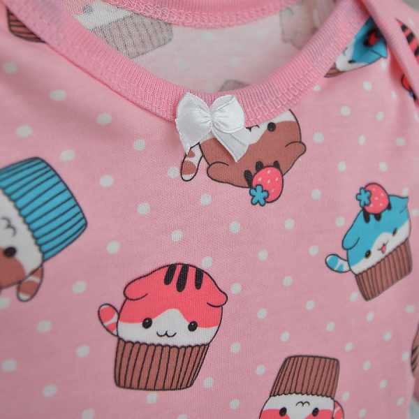 Боди детское для девочки Blanka Кексы р.68 розовый 110123 
