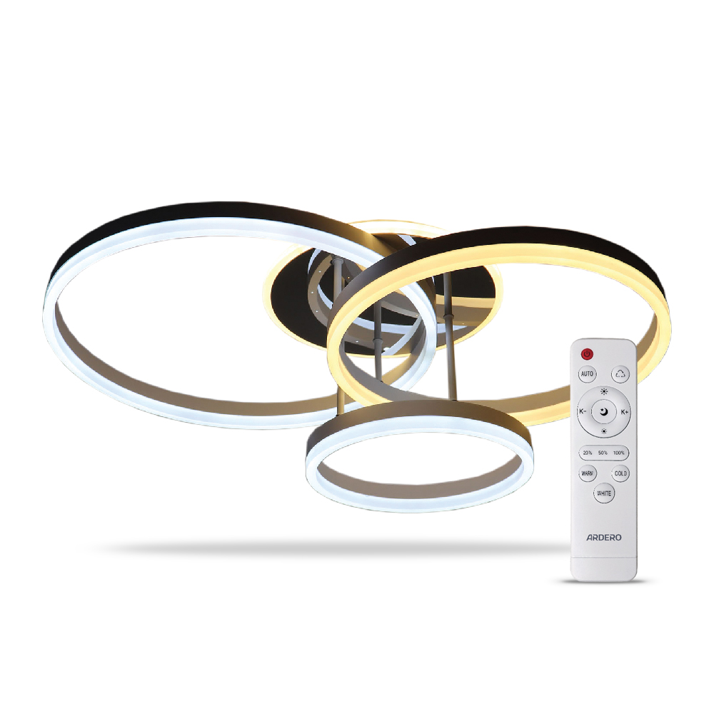 Люстра светодиодная ARDERO Protea 3x120 Вт LED-модуль белый AL6173ARD 120W PROTEA