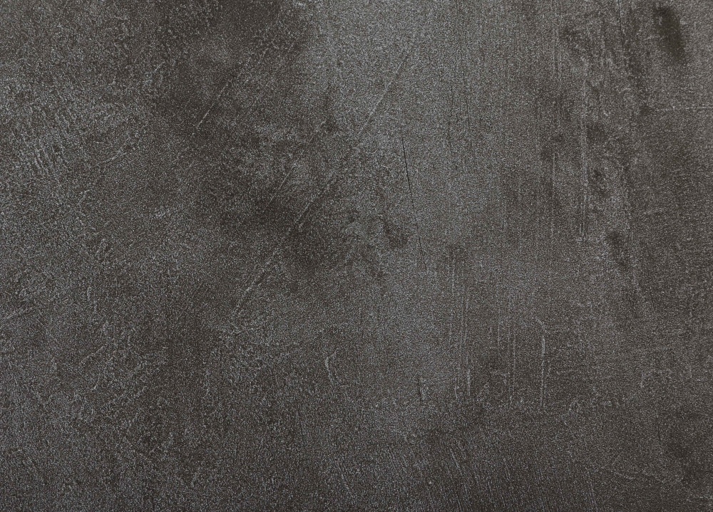 Стол обеденный Канзас 1200(1550)x730x750мм сланец темный/черный