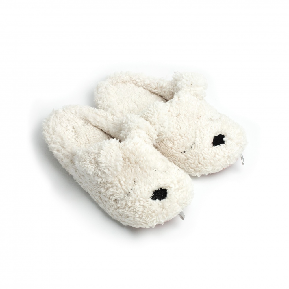 Тапки домашние Twins Animals bear 15491 р.40 белый